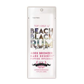 Tan Asz U Beach Black Rum Double Shot 400X Bronzer by Tan Inc (22ml)