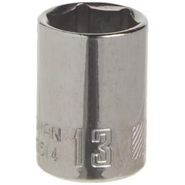 CRAFTSMAN Shallow Socket, Metric, 1/4-Inch Drive, 13mm, 6-Point (CMMT43514)