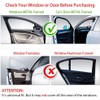 aokway Side Window Sunshade Sun Shade for Car Window Double