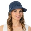 Seeberger Uni Rollable Crochet Cap Summer Sun (One Size -