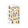 Maildor 560406C Pack of Stickers Cooky 3D (1 Sheet, 7.5
