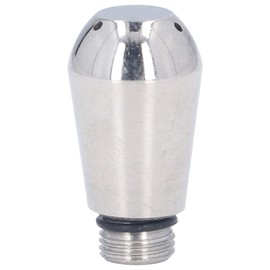 Counflun Coffee Maker Steam Nozzle, 304 Stainless Steel 3-Hole Tip Milk Foam Spout for Expobar Coffee Machine Steam Wand Tip Part Replacement