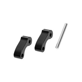 Partuto Black Aluminum Rear Window Latch Hinge Pivots for Toyota Tacoma 1995-2004 Replacement