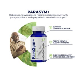 ParaSym+ - Aids Metabolic Activity | Assists Healthy Sleeping Patterns | Supports Cognitive Function | 30 Day Supply