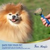 Fur Magic Dematting Comb & Dematting Rake for Dogs Cats