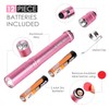 FASTPRO 6-Pack Pen Light, Aluminum LED Penlights with Batteries Included,