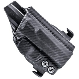 Rounded by Concealment Express OWB Paddle KYDEX Holster fits Springfield XD-M 4.5" | Right | Carbon Fiber Black