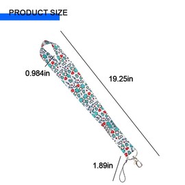 Doctor Nurse Badge Lanyard for Keys Neck Strap Keychain for Women Men Doctor Birthday Gifts for Wife Husband Girlfriend Boyfriend Neck Strap for Phone Keys Nurse Lanyards for Id Badges