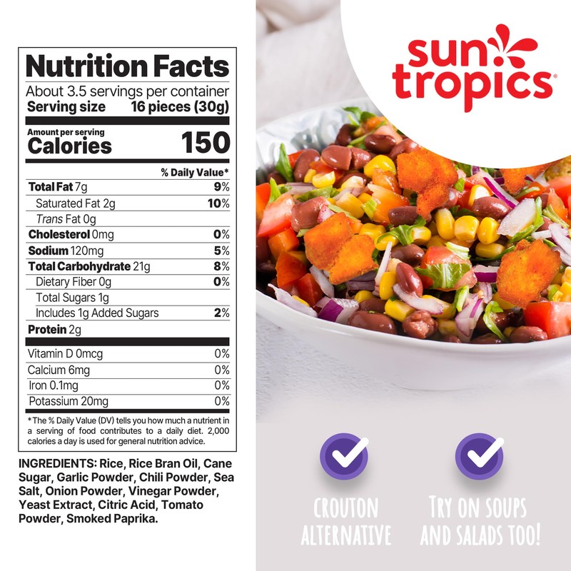 Sun Tropics Mochi Snack Bites, Thai Bird Sriracha Flavor- 3.5