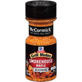 McCormick Grill Mates Smokehouse Maple Seasoning, 3.5 oz (Pack of 6)