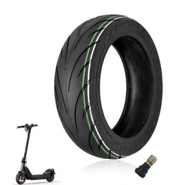 RidTianTek 9.5 x 2.50 Off-Road Tire 9.5 Inch Tubeless Tire for Niu KQI3 Electric Scooter Accessories Rear Front Wheel Replacement Tire Anti-skid Shockproof (1 Pce, type 2)