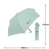 Women's Folding Umbrella, Lightweight, Compact, Stylish, One Point of Dull