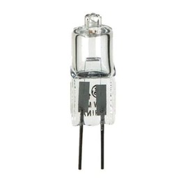 SWAN Halogen Clear Capsule 12v 20w 2 pin G4 Dimmable Warm White - 5 Pack