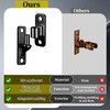 Wall Mount Heavy Duty Stainless Steel Gate Hinges for Wood