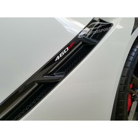 ZIC Corvette C7 460 HP Vinyl Decals - White and Red
