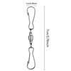 Swivel Dual Clips for Hanging Wind Chimes Outdoor Wind Chimes
