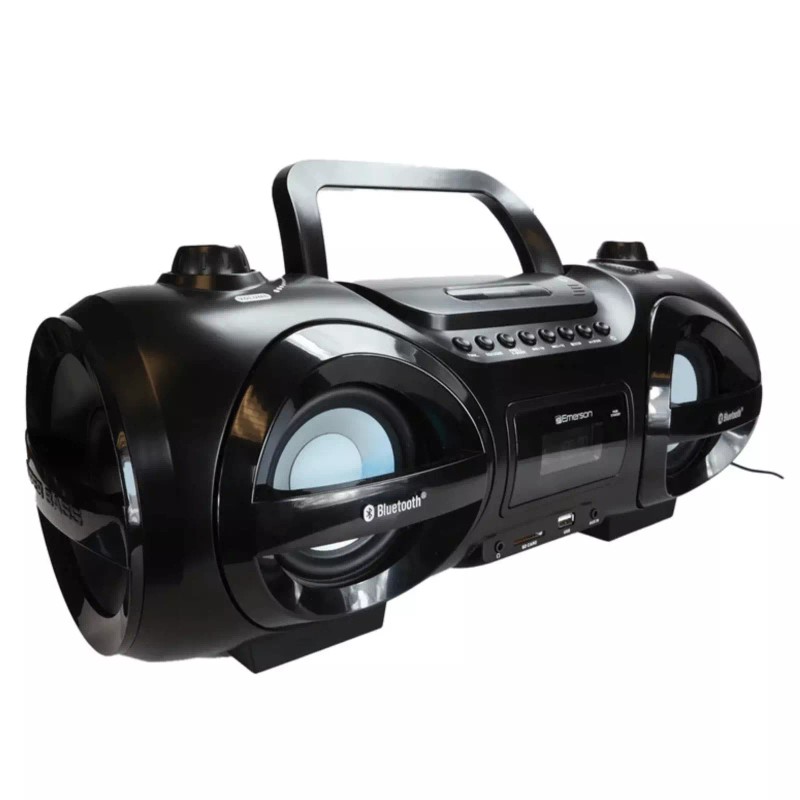 Emerson Portable Cassette Player and Recorder w Multi-Media Playback and