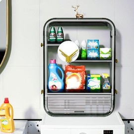 Makeup supplies organizer cosmetic vanity stand shelf 53cm / 메이크업용품 정리대 화장품 화장대 스탠드선반 53cm