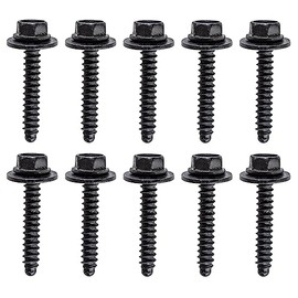 10 New Instrument Panel/Door Trim Specialty Screws, 11589012