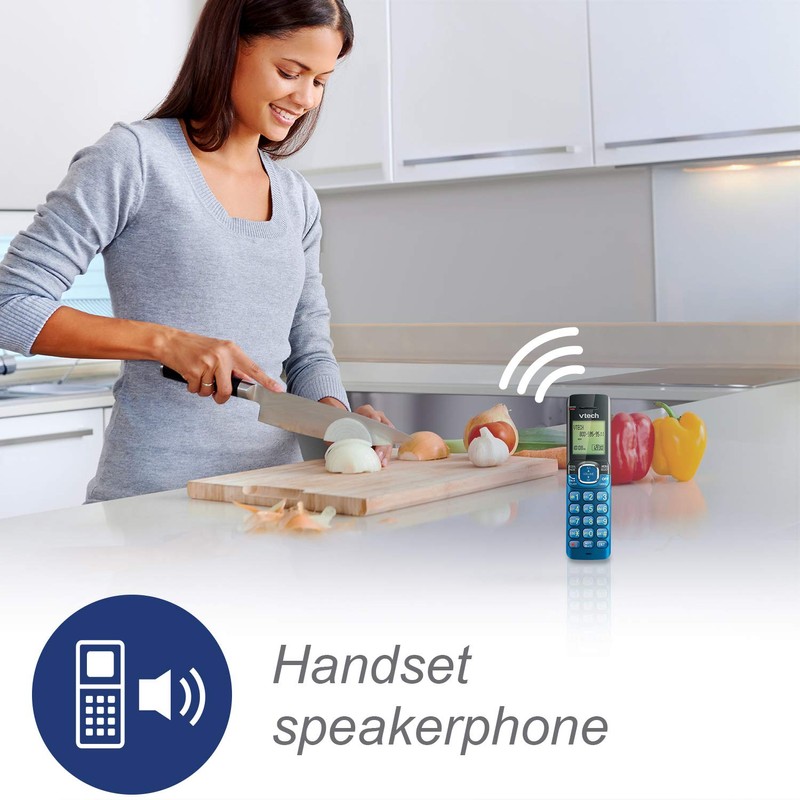 VTech CS6529-4B 4-Handset DECT 6.0 Cordless Phone with Answering System