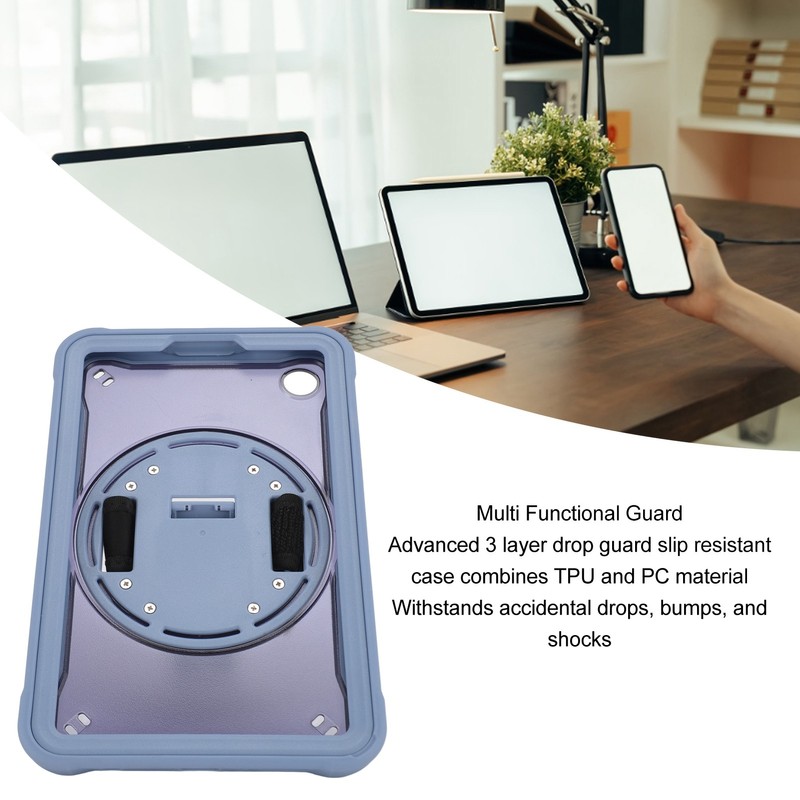 Tablet Shockproof Case Multifunction Tablet Protective Cover with Hand Strap