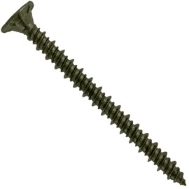 Jake Sales #10x2-1/4" Cement Board Torx/Star Head Screws Sharp Point for Fastening Cement Backer Board/Cement Board/Tile Board - - Torx/Star - T-25 Torx Head (1 Pound 95 Approx. Screw Count)