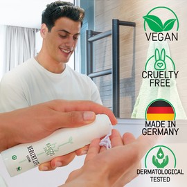 HEALTHY LIFE VIENNA Kangoo Shaper Vegan Hair Fibre Men/Women - Medium Strong Styling Hair Fibre, Design Paste, Natural Hair Products, Forming Fibre, Silky Shine, Elastic Styling, 100 ml