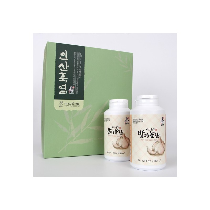 Phosphate bamboo salt Insan Bamboo Salt Field Garlic Pills 250g