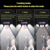 AmeriGeek 2 Pack LED Motion Sensor Solar Lights ,Outdoor IP65