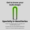 Feit Electric LED 15W T8/T12 U-Bend Direct Replacement or Ballast
