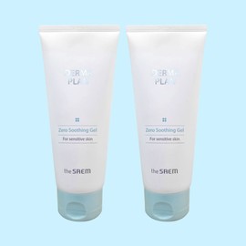 The Saem Derma Plan Zero Soothing Gel 200ml (2 packs) / 더샘 더마 플랜 제로 수딩 젤 200ml 2개 묶음