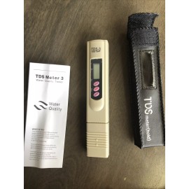 TDS Meter 3 Quality Water Tester