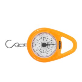 PRETYZOOM 2 Piezas Báscula de Portátil para Equipaje Mecánica de Precisión con Gancho para Medición de Equipaje