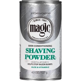 Magic Platinum Shaving Powder 4.5oz. Skin Conditioning (3 Pack)