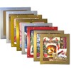 Pack Of 10 Christmas Greeting Card Joy & Season's Greetings10