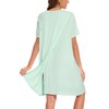 AVIIER 100% Cotton Hospital Gowns for Women Open Back Tear
