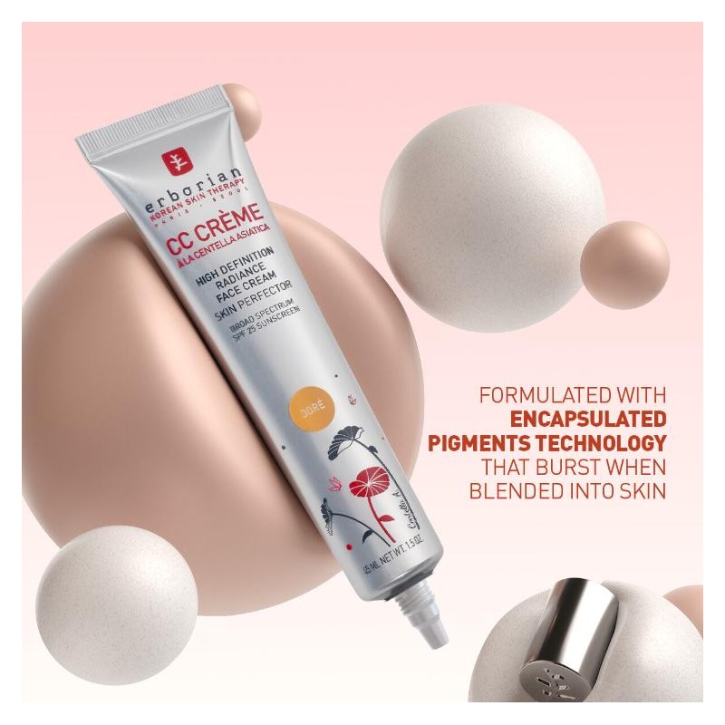 Erborian CC Cream Clair - Buildable Tinted Color Corrector with