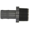 Banjo HB150-100 Polypropylene Hose Fitting, Adapter, 1-1/2" NPT Male x