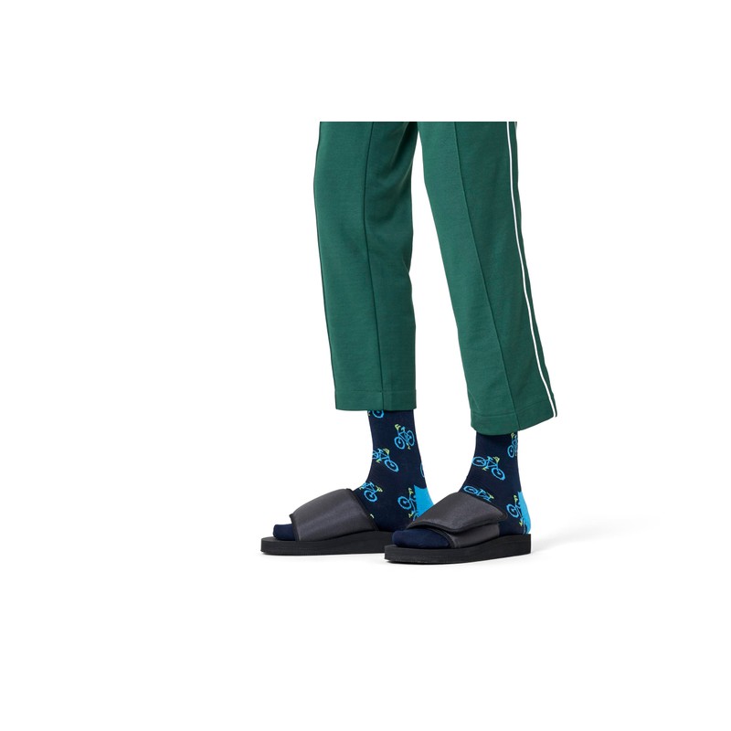 Happy Socks 4-Pack Bike Socks, S/M