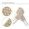 Reayou Back Scrubber,Long Dual Sided Body Scrubber, Exfoliating Bath Body