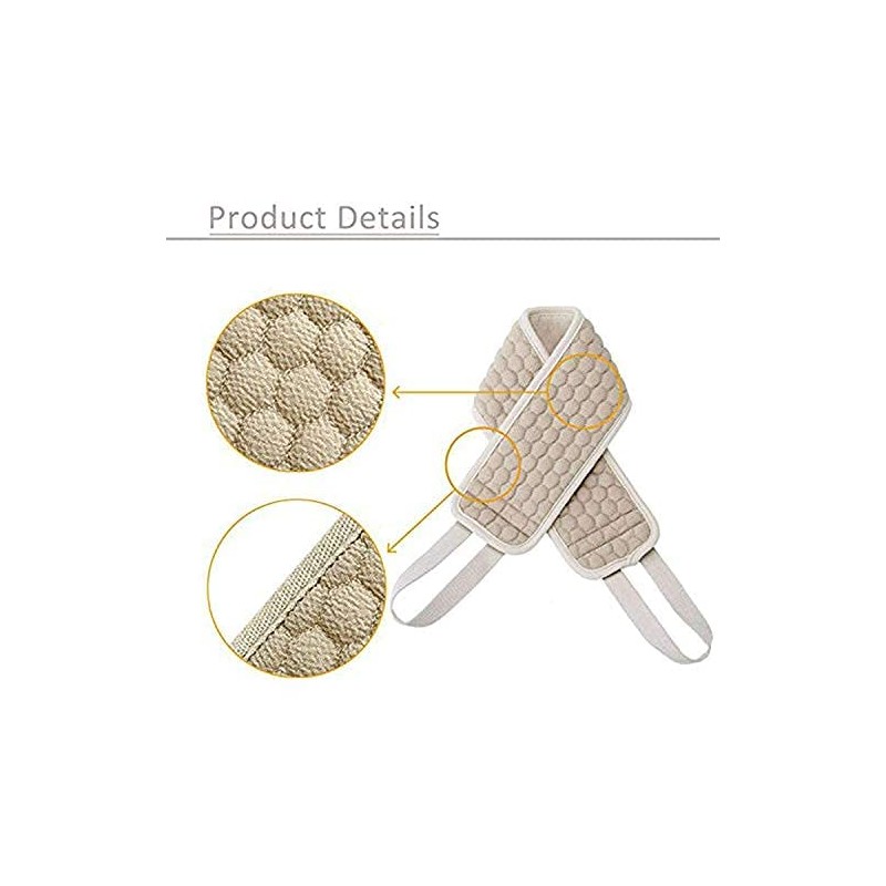 Reayou Back Scrubber,Long Dual Sided Body Scrubber, Exfoliating Bath Body