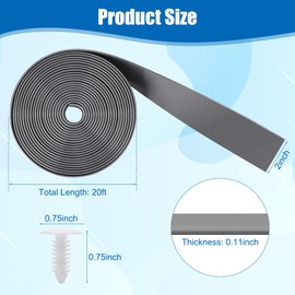 2" Wide Vinyl Straps for Patio Chairs Repair, COITEK 20FT Long Patio Garden Furniture Replacement Straps+ 40 Free Rivets for Outdoor Lawn Furniture Chaise Lounge Repair (Grey)