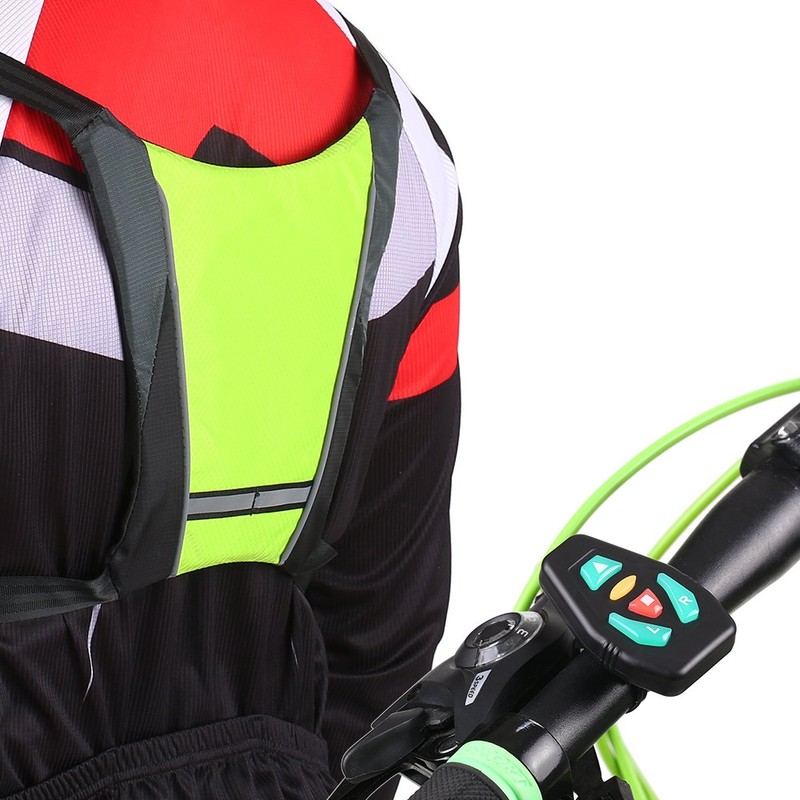 Lixada USB Reflective Vest with LED Indicator Light, Remote Control