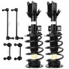 TFGCSG Struts Quick 6PCS Front Complete Strut Spring Assembly Stabilizer