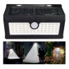Sunled Lampara Reflector 40 Led Solar Sensor De Movimiento Recarga