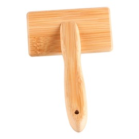 Sarini Wool Carding Brushes Wooden Wool Carders Needle Felting Cotton Rope Braided Knot-Untying Comb For Needle Felting Craft Felt