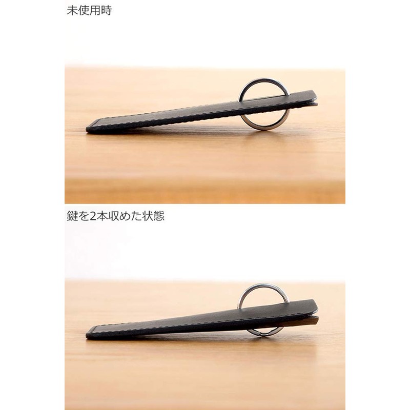 Sugata Key Case, Men's, Women's, Genuine Leather, Stylish, Loop Fastening,