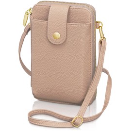 Annekor Smartphone Shoulder [Lightweight 4.9 oz (140 g)] Smartphone Pouch, Shoulder Bag, Smartphone Pochette, Lightweight, Leather-like, Women’s Pouch, Portable, Cross-body Hanging, Vertical,