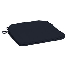 Arden Selections Outdoor Seat Cushion 18 x 18, Classic Navy Blue