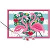 Ravensburger - Large Art Number - Flamingos Love - Creative